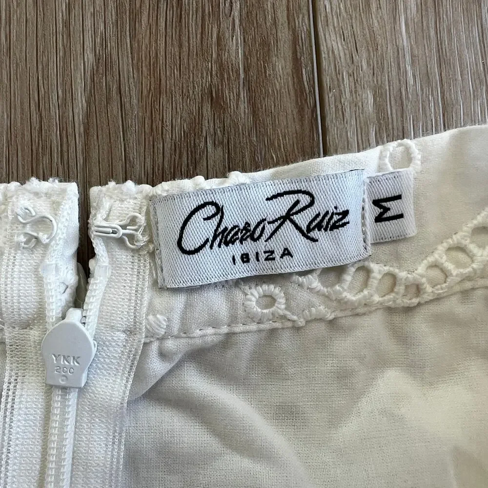 CHARO RUIZ Women's Alida Short Size M In White - Picture 9 of 10